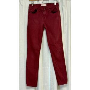 Madewell Skinny Skinny Jeans in Ruby